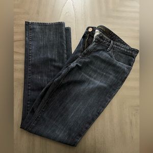 GoldSign Mid-Rise Straight Leg Jeans/Size 32
